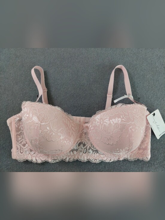 French Affair Other - French Affair Mary's Rose Full Figure Lace Underwire Bra 38DD NWT